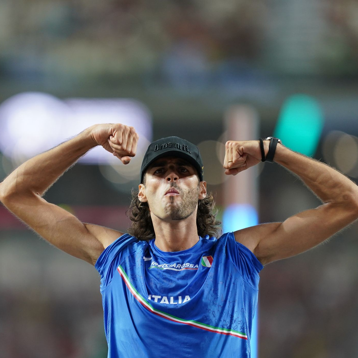 Der italienische Hochspringer Gianmarco Tamberi. - Foto: Marcus Brandt/dpa