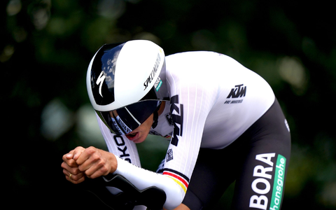 Hat den Sieg im Prolog der 38. Deutschland Tour verpasst: Nils Politt. - Foto: Tim Goode/PA Wire/dpa