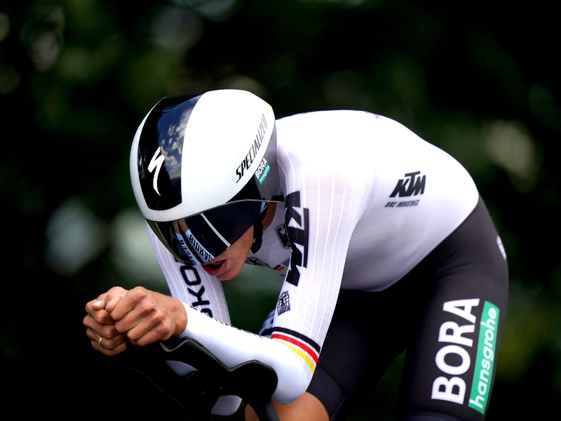 Hat den Sieg im Prolog der 38. Deutschland Tour verpasst: Nils Politt. - Foto: Tim Goode/PA Wire/dpa