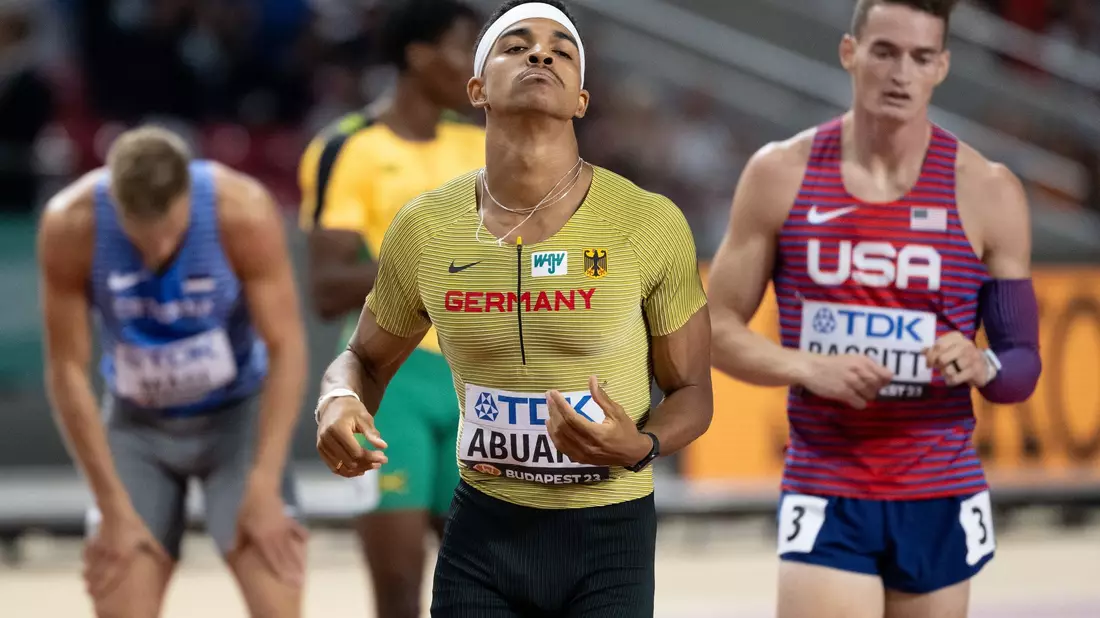 Joshua Abuaku belegte im WM-Finale den achten Platz. - Bild: Sven Hoppe/dpa