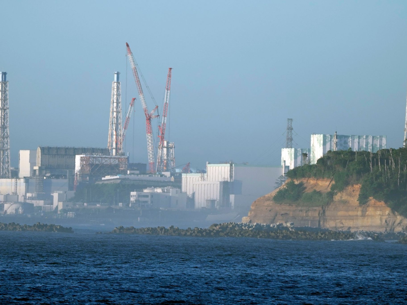 Das Kernkraftwerk Fukushima Daiichi. - Foto: Eugene Hoshiko/AP