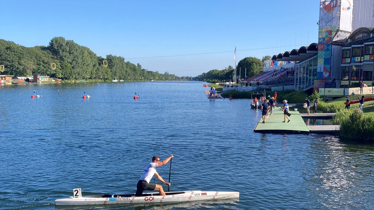 Kanute Sebastian Brendel ist für die Weltmeisterschaften in Duisburg positiv gestimmt. - Foto: Frank Kastner/dpa
