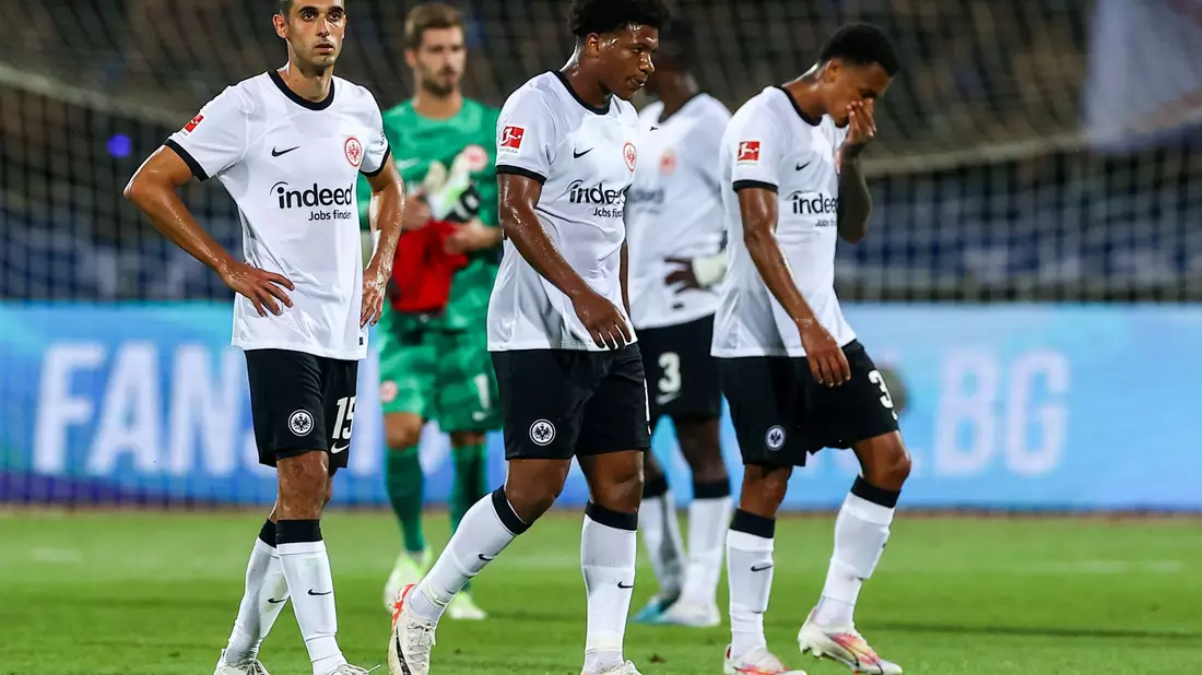 Eintracht Frankfurt kam in Sofia über ein 1:1 nicht hinaus. - Bild: dpa/dpa