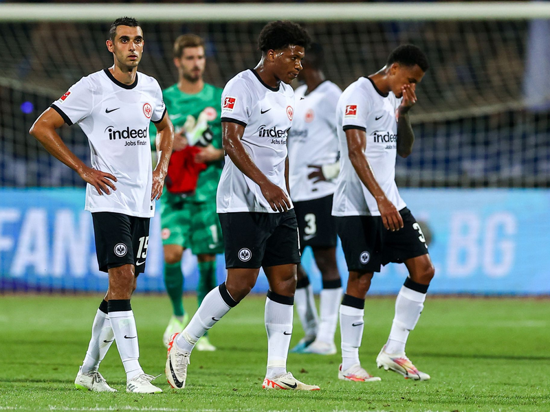 Eintracht Frankfurt kam in Sofia über ein 1:1 nicht hinaus. - Foto: dpa/dpa