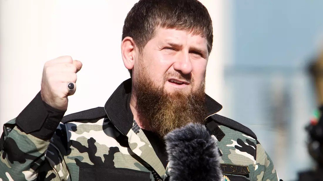 Ramsan Kadyrow war nach eigenen Angaben einst mit Prigoschin befreundet. - Bild: -/AP/dpa