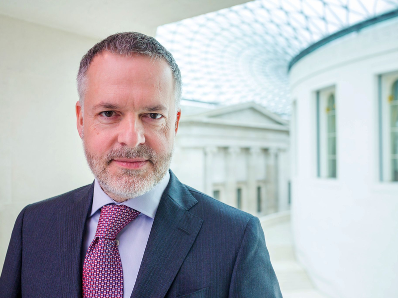 Hartwig Fischer, Direktor des British Museums in London, tritt zurück. - Foto: Benedict Johnson/British Museum/dpa