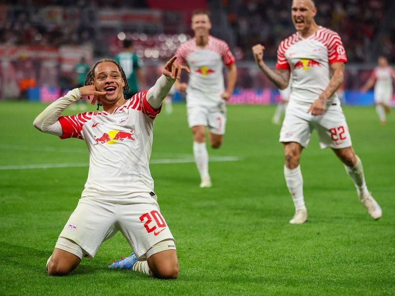 Leipzig ging zweimal in Führung. - Foto: Jan Woitas/dpa