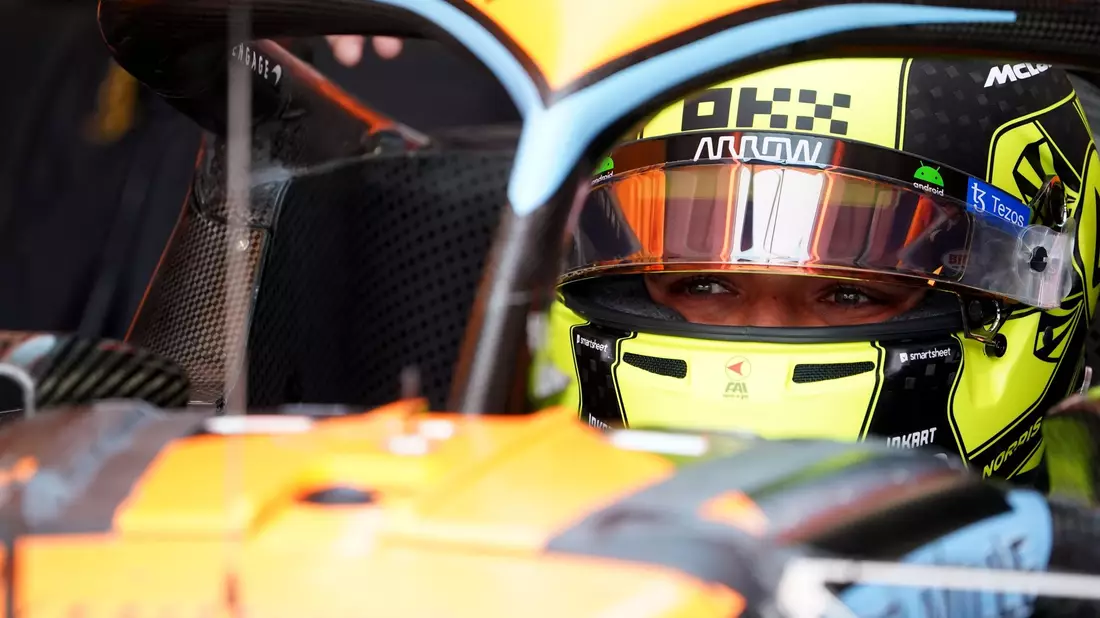 Lando Norris hat sich im zweiten Freien Training in der Niederlande die Bestzeit gesichert. - Bild: Tim Goode/PA Wire/dpa