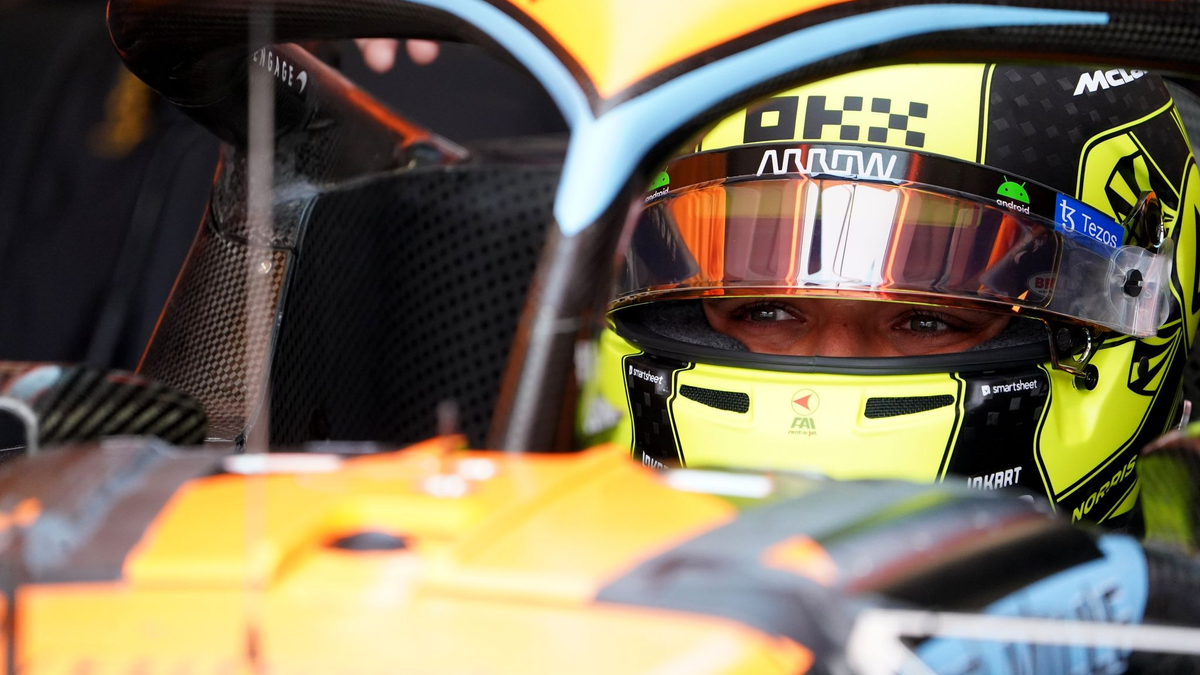 Lando Norris hat sich im zweiten Freien Training in der Niederlande die Bestzeit gesichert. - Foto: Tim Goode/PA Wire/dpa