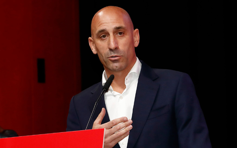 Luis Rubiales ist als Präsident des spanischen Fußballverbandes zurückgetreten. - Foto: RFEF/Europa Press/AP/dpa