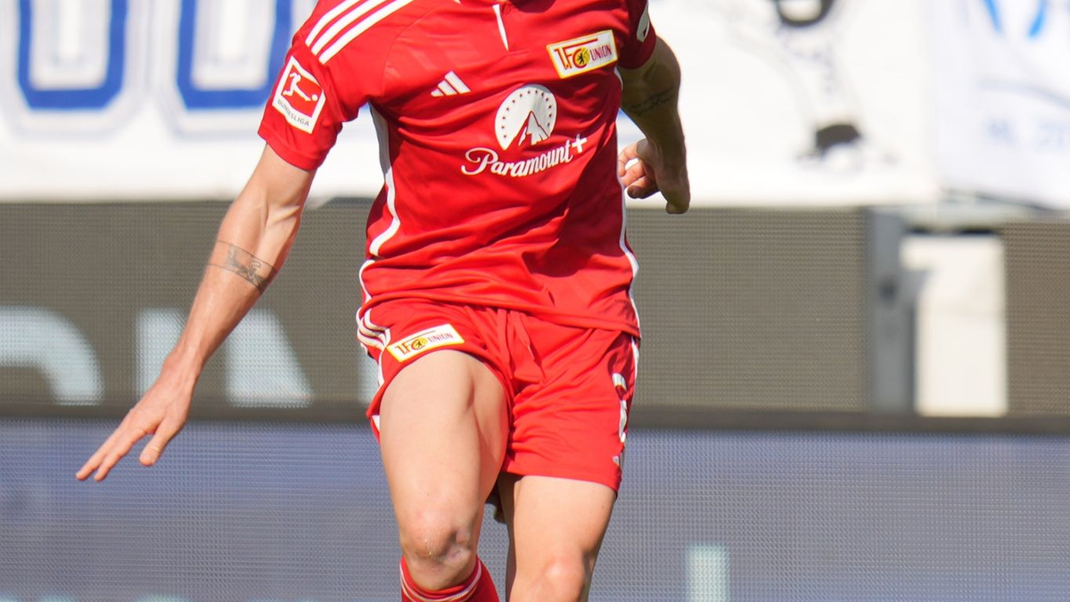 Steuerte zwei Tore zum Union-Sieg in Darmstadt bei: Robin Gosens. - Foto: Thomas Frey/dpa