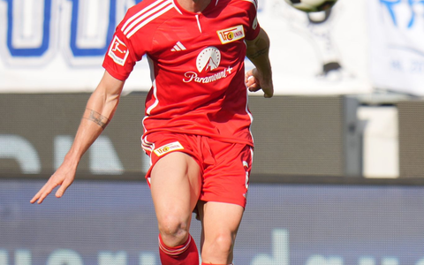 Steuerte zwei Tore zum Union-Sieg in Darmstadt bei: Robin Gosens. - Foto: Thomas Frey/dpa