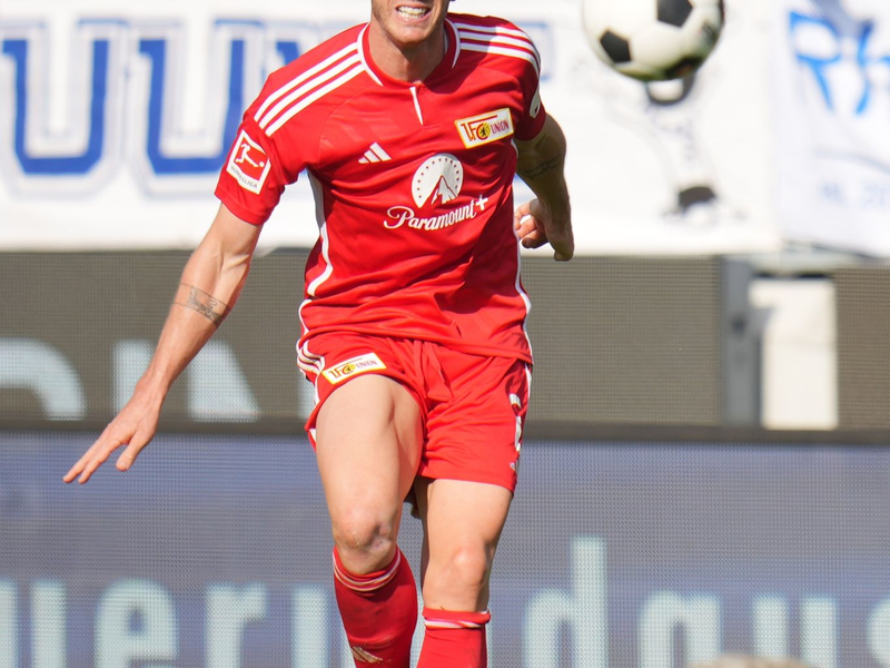 Steuerte zwei Tore zum Union-Sieg in Darmstadt bei: Robin Gosens. - Foto: Thomas Frey/dpa