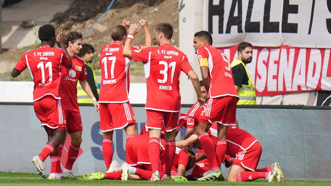 Union Berlin setzte sich souverän bei Aufsteiger Darmstadt durch. - Bild: Thomas Frey/dpa