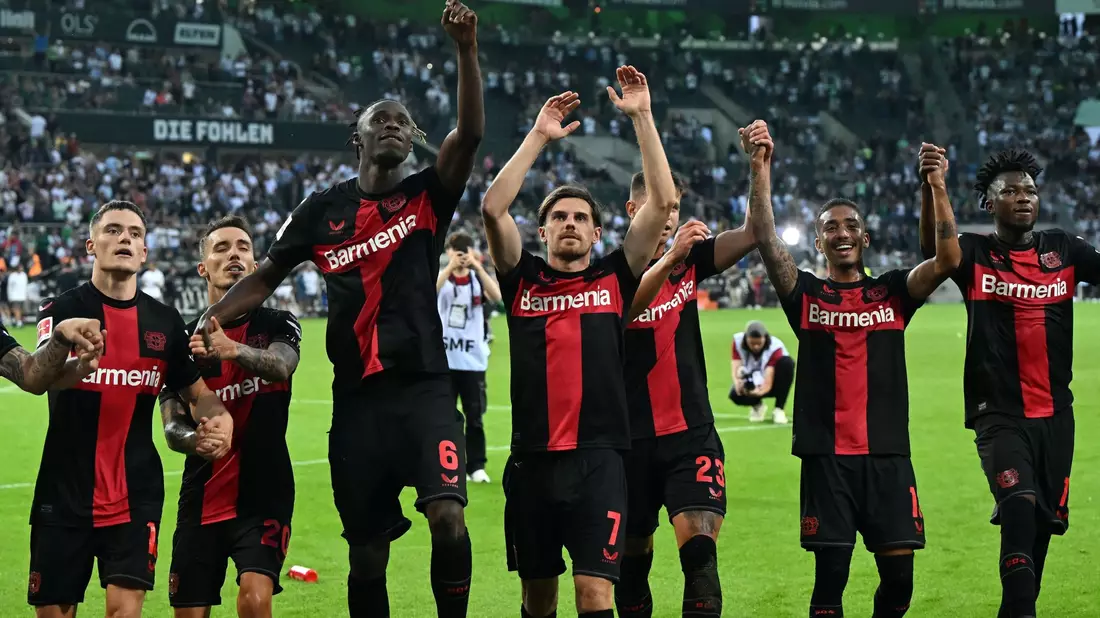 Bayer Leverkusen zeigte auch am zweiten Spieltag eine starke Leistung. - Bild: Federico Gambarini/dpa
