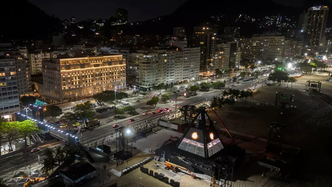 Das Hotel Copacabana Palace hat schon viele Prominente beherbergt. - Bild: Bruna Prado/AP