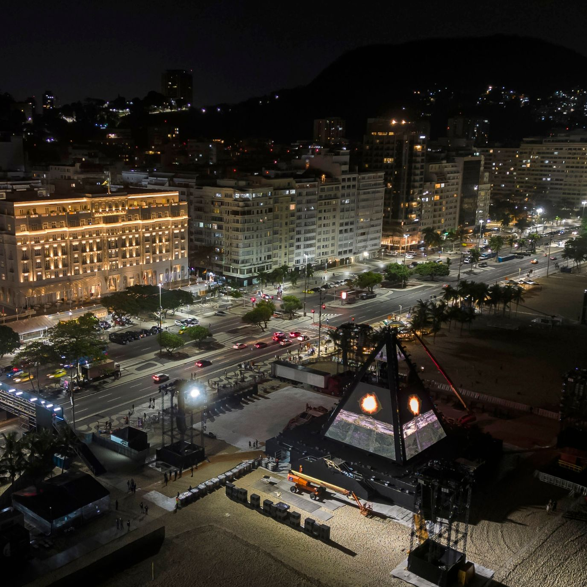 Das Hotel Copacabana Palace hat schon viele Prominente beherbergt. - Foto: Bruna Prado/AP