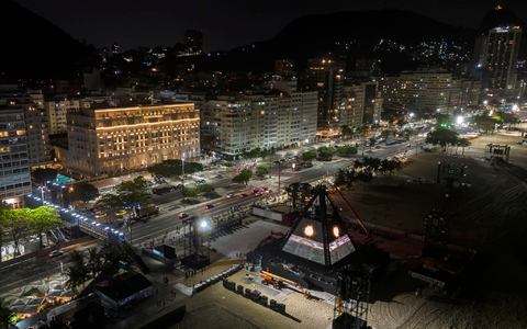 Das Hotel Copacabana Palace hat schon viele Prominente beherbergt. - Foto: Bruna Prado/AP