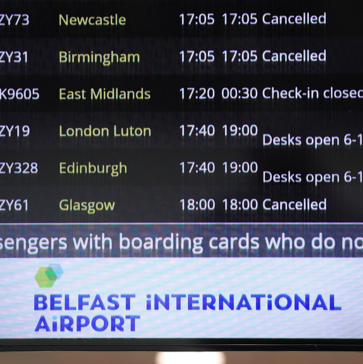 Wegen «technischer Probleme» bei der britischen Luftraumüberwachung sind Hunderte Flüge abgesagt worden. - Foto: Liam Mcburney/PA Wire/dpa