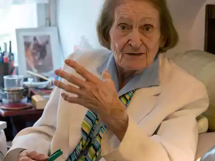 Die Bühnen-Verlegerin Maria Müller-Sommer im Alter von 101 Jahren gestorben. - Foto: Ruth Walz/Gustav Kiepenheuer Bühnenvertriebs-GmbH/dpa