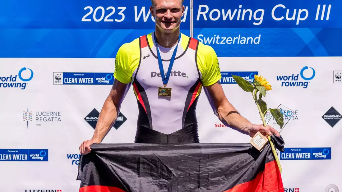 Oliver Zeidler ist der einzige deutsche Medaillenaspirant für die WM in Belgrad. - Bild: Philipp Schmidli/Keystone/dpa/Archivbild