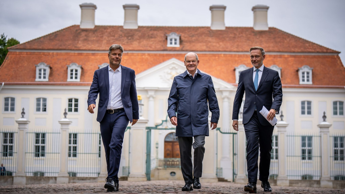 Die Bundesregierung tagt derzeit bei einer Kabinettsklausur in Meseberg bei Berlin. - Foto: Michael Kappeler/dpa