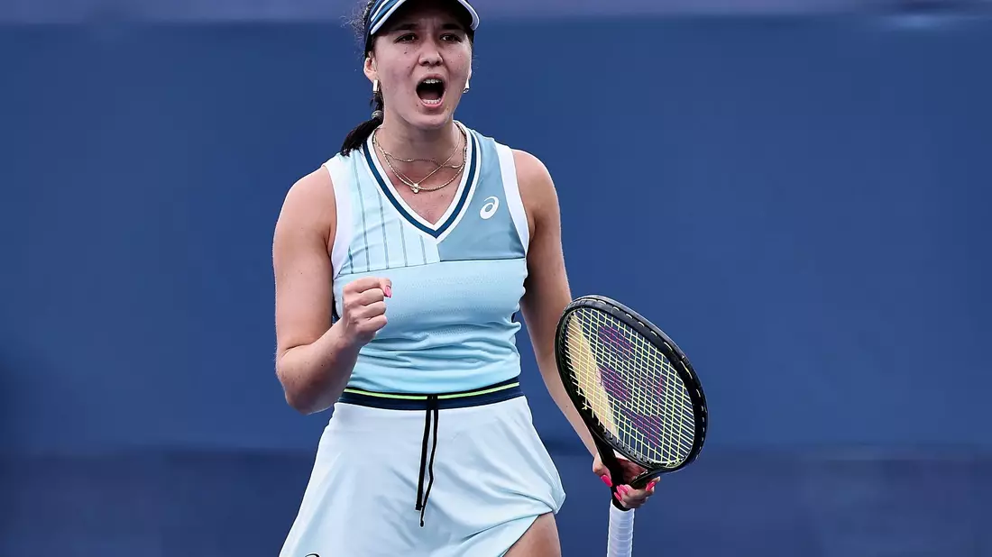 Eva Lys ist bei den US Open ausgeschieden. - Bild: Mathias Schulz/ZUMA Press Wire/dpa