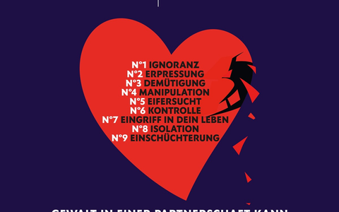 Zum Internationalen Tag gegen Gewalt an Frauen ruft YSL Beauty mit 'Liebe ohne Gewalt' zu mehr Solidarität und Achtsamkeit auf - in prominenter Unterstützung - Foto: presseportal.de