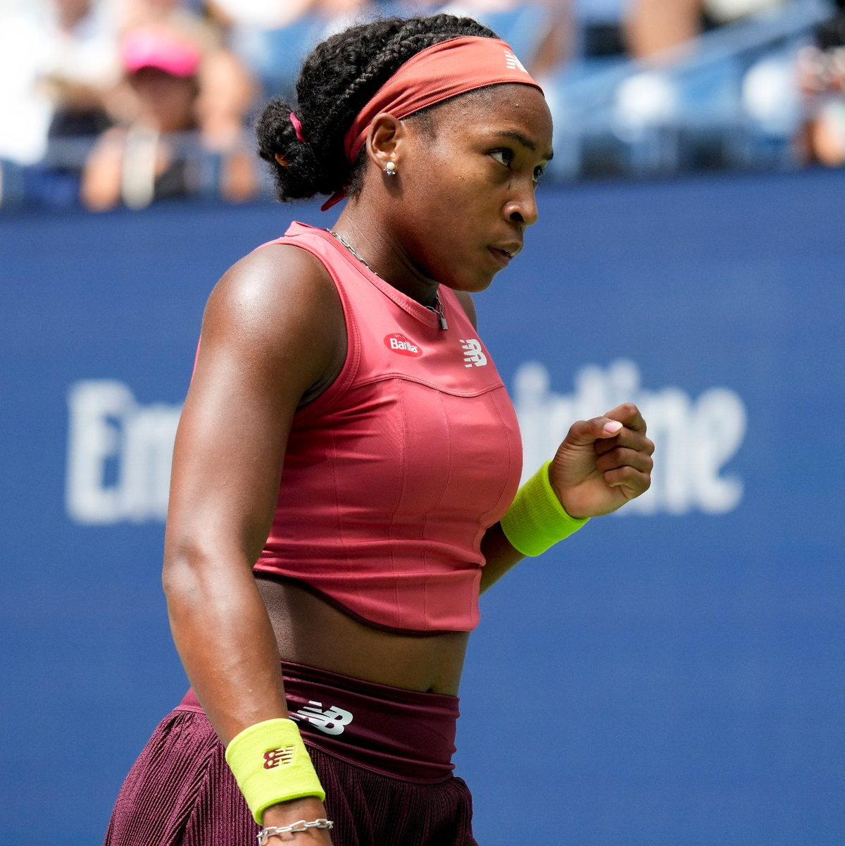 Coco Gauff steht in New York in der dritten Runde. - Foto: John Minchillo/AP/dpa