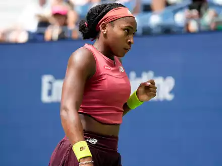 Coco Gauff steht in New York in der dritten Runde. - Foto: John Minchillo/AP/dpa