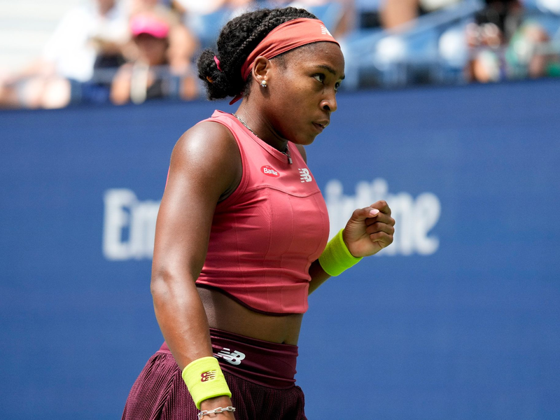 Coco Gauff hat bei den US Open das Achtelfinale erreicht. - Foto: John Minchillo/AP/dpa