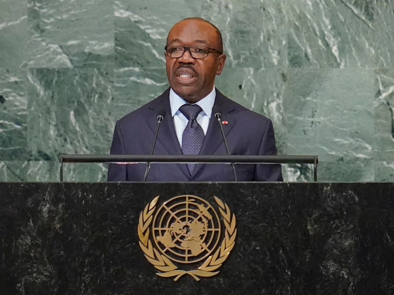Ali Bongo Ondimba wurde unter Hausarrest gestellt. - Foto: Mary Altaffer/AP/dpa