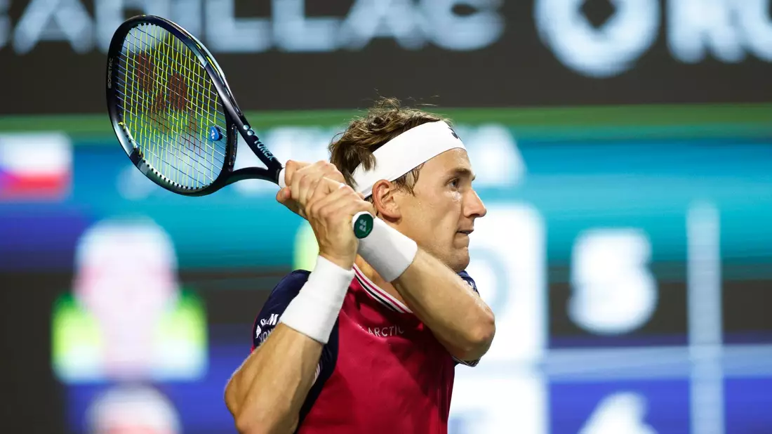 Für Casper Ruud sind die US Open 2023 früh beendet. - Bild: Cole Burston/The Canadian Press via AP/dpa