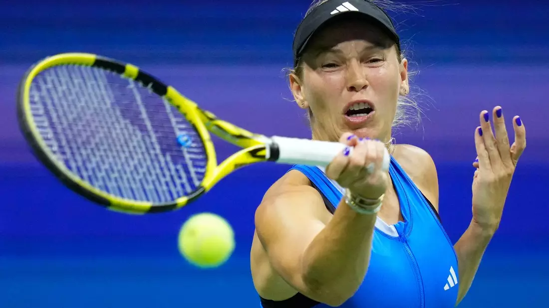 Steht in New York in der dritten Runde: Caroline Wozniacki. - Bild: Frank Franklin II/AP