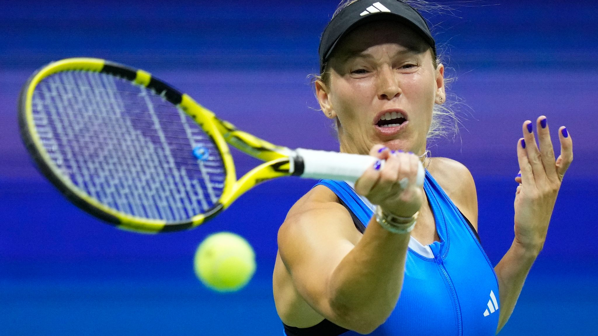 Steht in New York in der dritten Runde: Caroline Wozniacki. - Foto: Frank Franklin II/AP