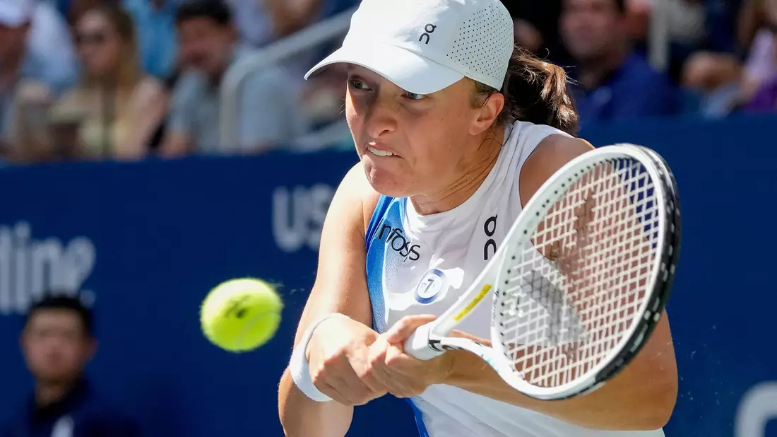 Präsentiert sich bei den US Open in Topform: Iga Swiatek. - Bild: Mary Altaffer/AP