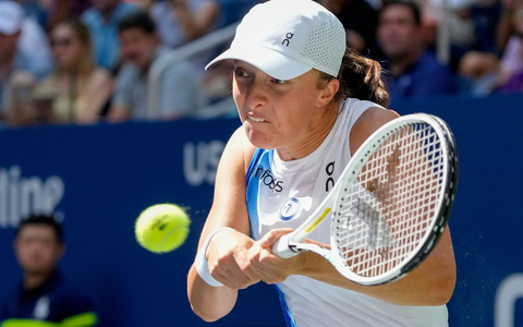 Präsentiert sich bei den US Open in Topform: Iga Swiatek. - Foto: Mary Altaffer/AP