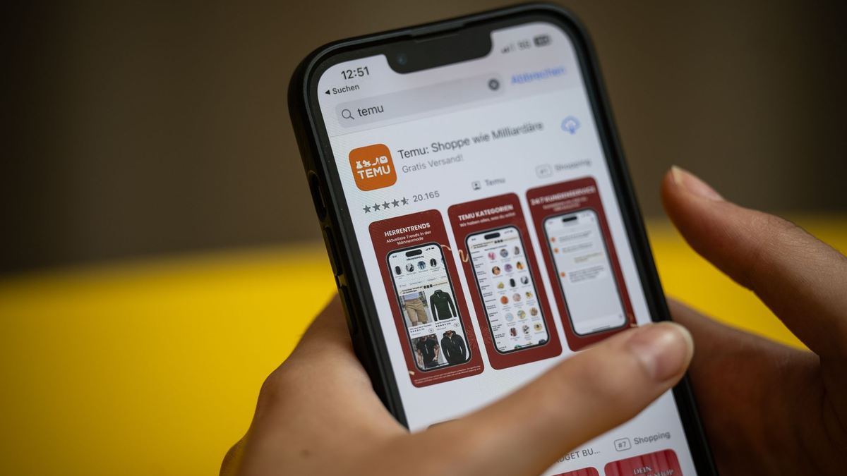 Mit seinen Billigangeboten wächst der Online-Marktplatz Temu aus China in Deutschland rasant. - Foto: Hannes P. Albert/dpa