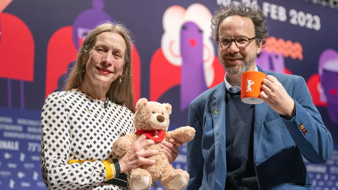 Das bisherige Leitungs-Duo der Berlinale: Mariette Rissenbeek und Carlo Chatrian. - Bild: Monika Skolimowska/dpa/Archiv