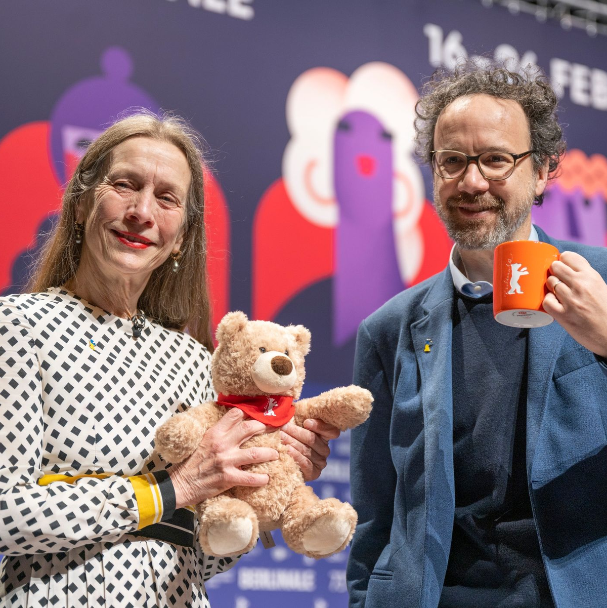 Das bisherige Leitungs-Duo der Berlinale: Mariette Rissenbeek und Carlo Chatrian. - Foto: Monika Skolimowska/dpa/Archiv