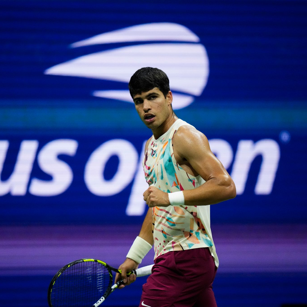 Carlos Alcaraz hat bei den US Open die dritte Runde erreicht. - Foto: Frank Franklin II/AP
