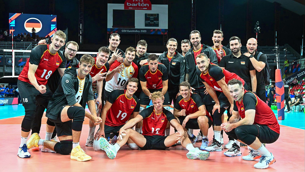 Die deutschen Volleyballer holten bei der EM den zweiten Sieg im zweiten Spiel. - Foto: -/Deutscher Volleyball-Verband/dpa