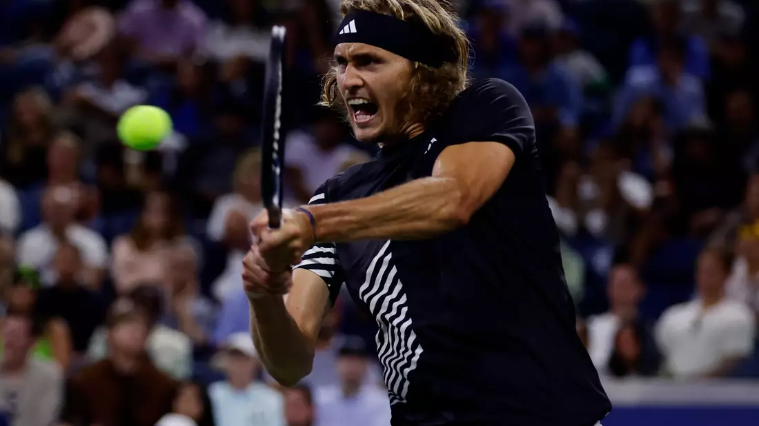 Alexander Zverev hat bei den US Open das Achtelfinale erreicht. - Bild: Adam Hunger/FR110666 AP/AP