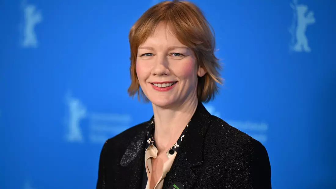 Schauspielerin Sandra Hüller auf der Beerlinale 2023. - Bild: Monika Skolimowska/dpa