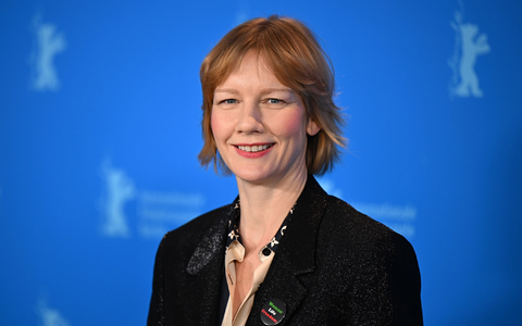Schauspielerin Sandra Hüller auf der Beerlinale 2023. - Foto: Monika Skolimowska/dpa