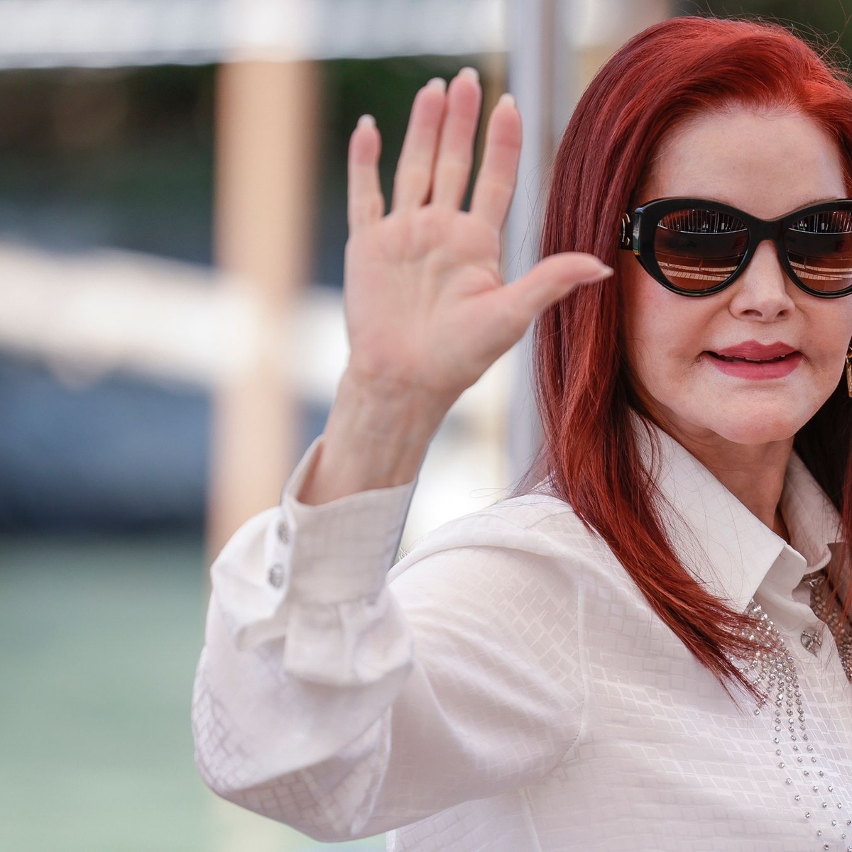 Priscilla Presley bei den Filmfestspielen in Venedig. - Foto: Vianney Le Caer/Invision/AP/dpa