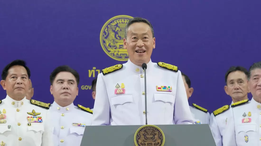 Der neue thailändische Ministerpräsident Srettha Thavisin in Bangkok. - Bild: Sakchai Lalit/AP/dpa