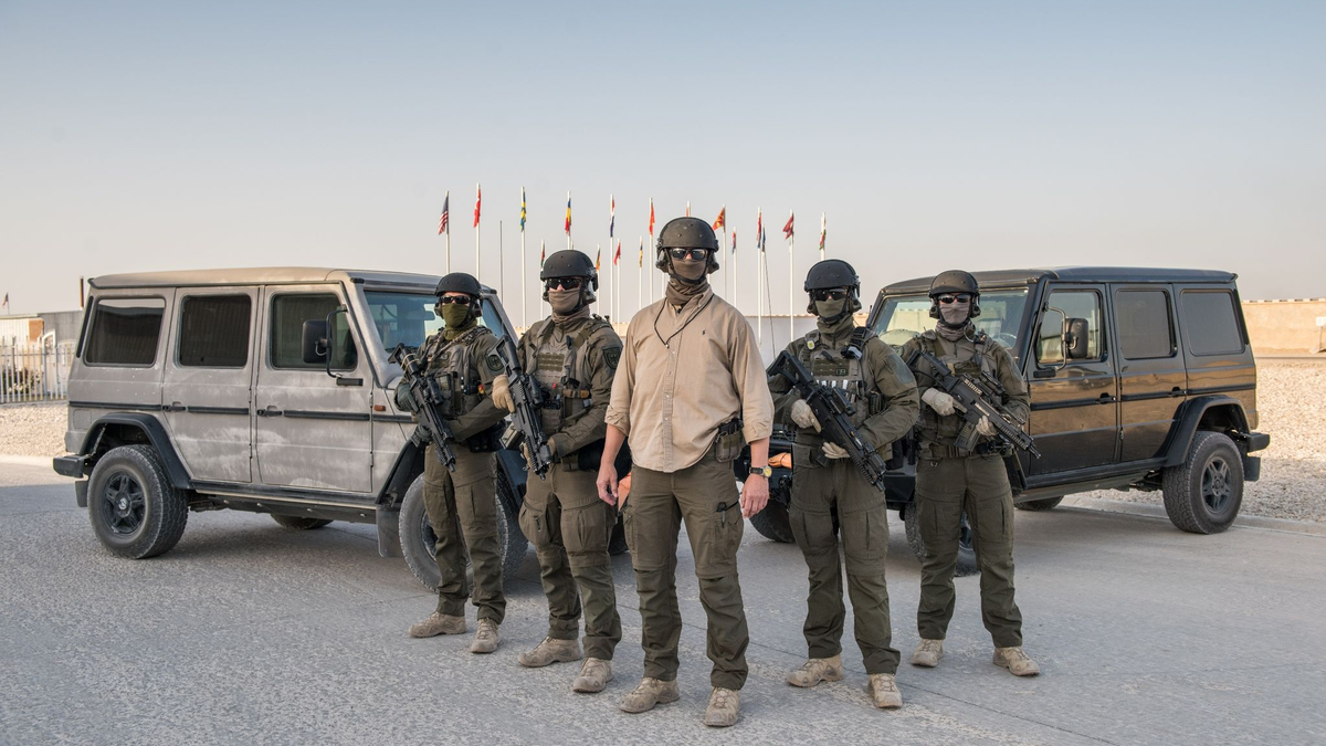 Personenschützer der PSA-Einheit helfen in Krisengebieten. - Foto: Bundespolizei/dpa