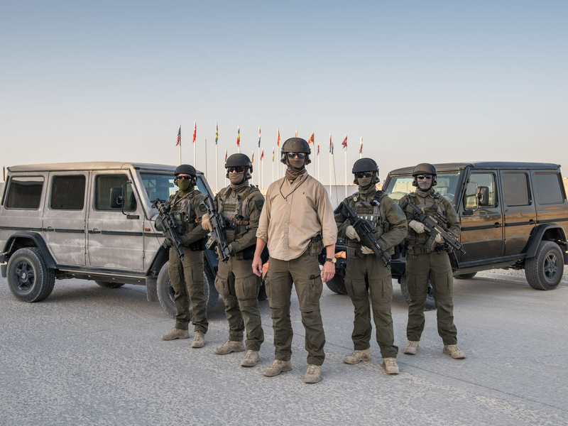 Personenschützer der PSA-Einheit helfen in Krisengebieten. - Foto: Bundespolizei/dpa