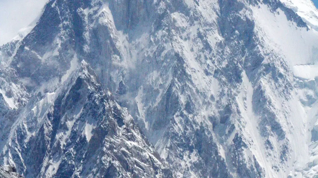 Blick auf den Gipfel des Gasherbrum IV in Pakistan. - Bild: epa anp Norit K2 Exp/Ho/epa anp/dpa
